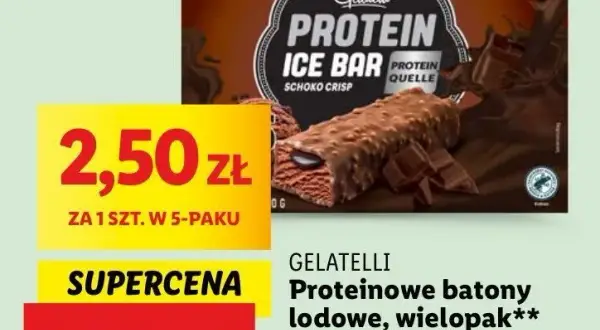 Gdzie kupić lody proteinowe Gelatelli? Sprawdź dostępność w Lidlu
