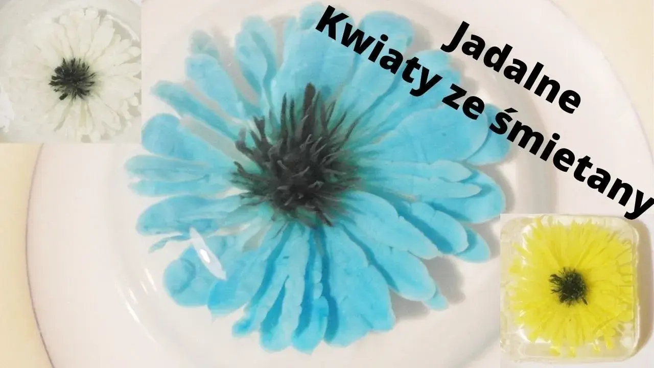Jak zrobić kwiaty 3D w galaretce - proste triki, które zaskoczą gości