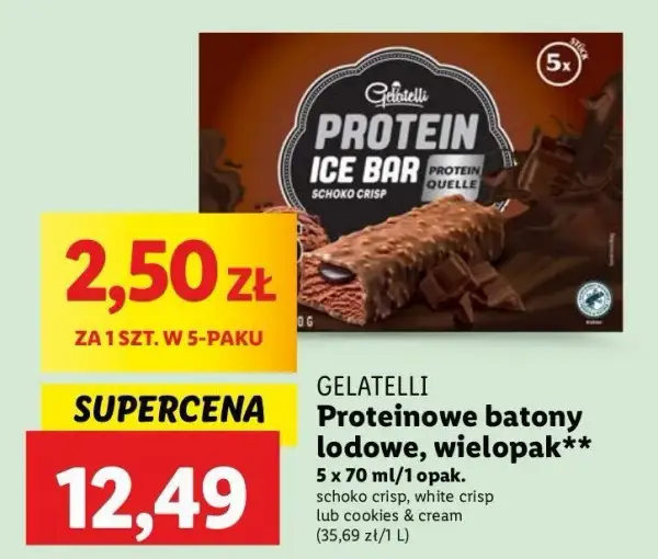 Gdzie kupić lody proteinowe Gelatelli? Sprawdź dostępność w Lidlu